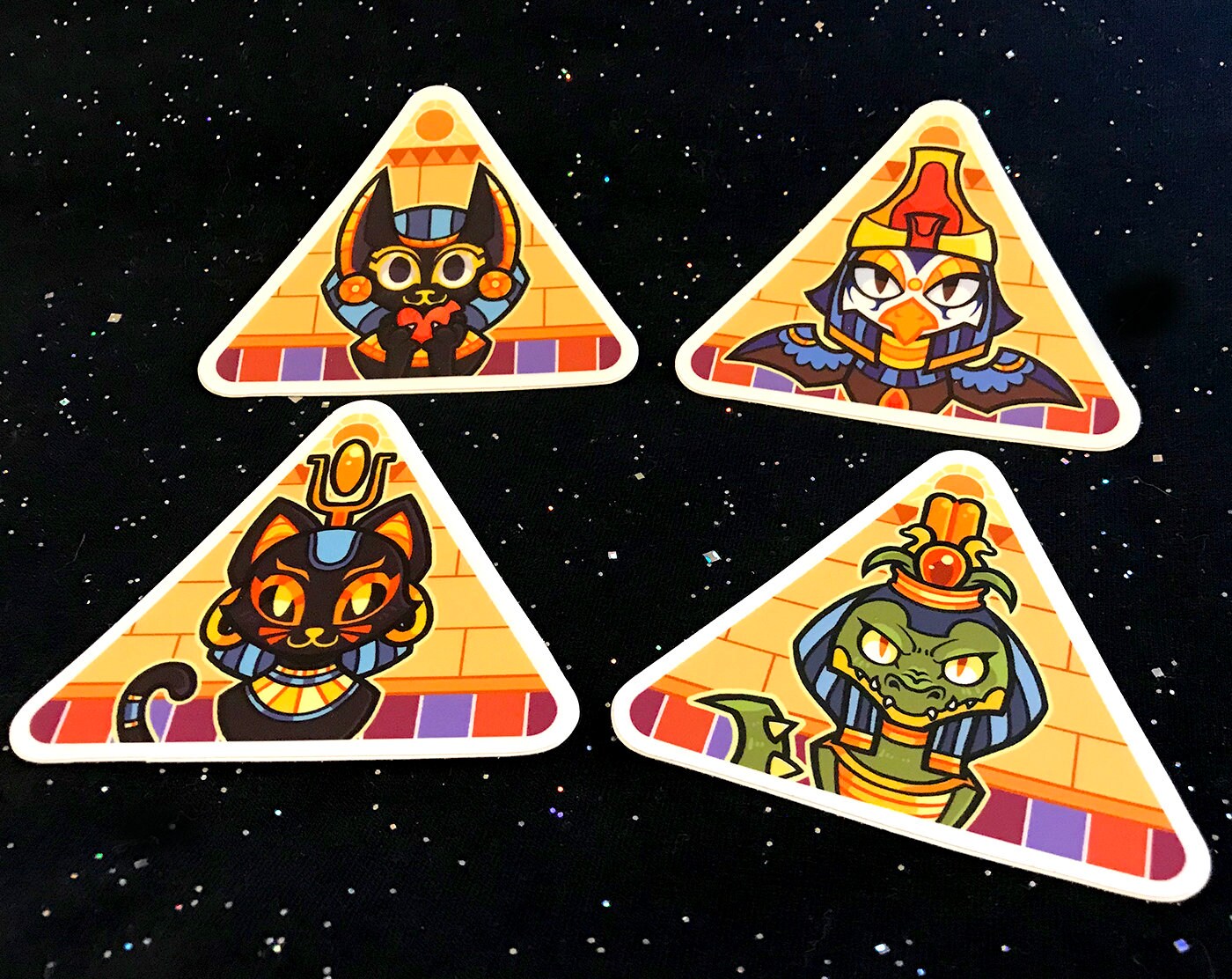 Egyptian Deities Stickers