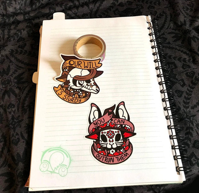 Everything Happens Sticker