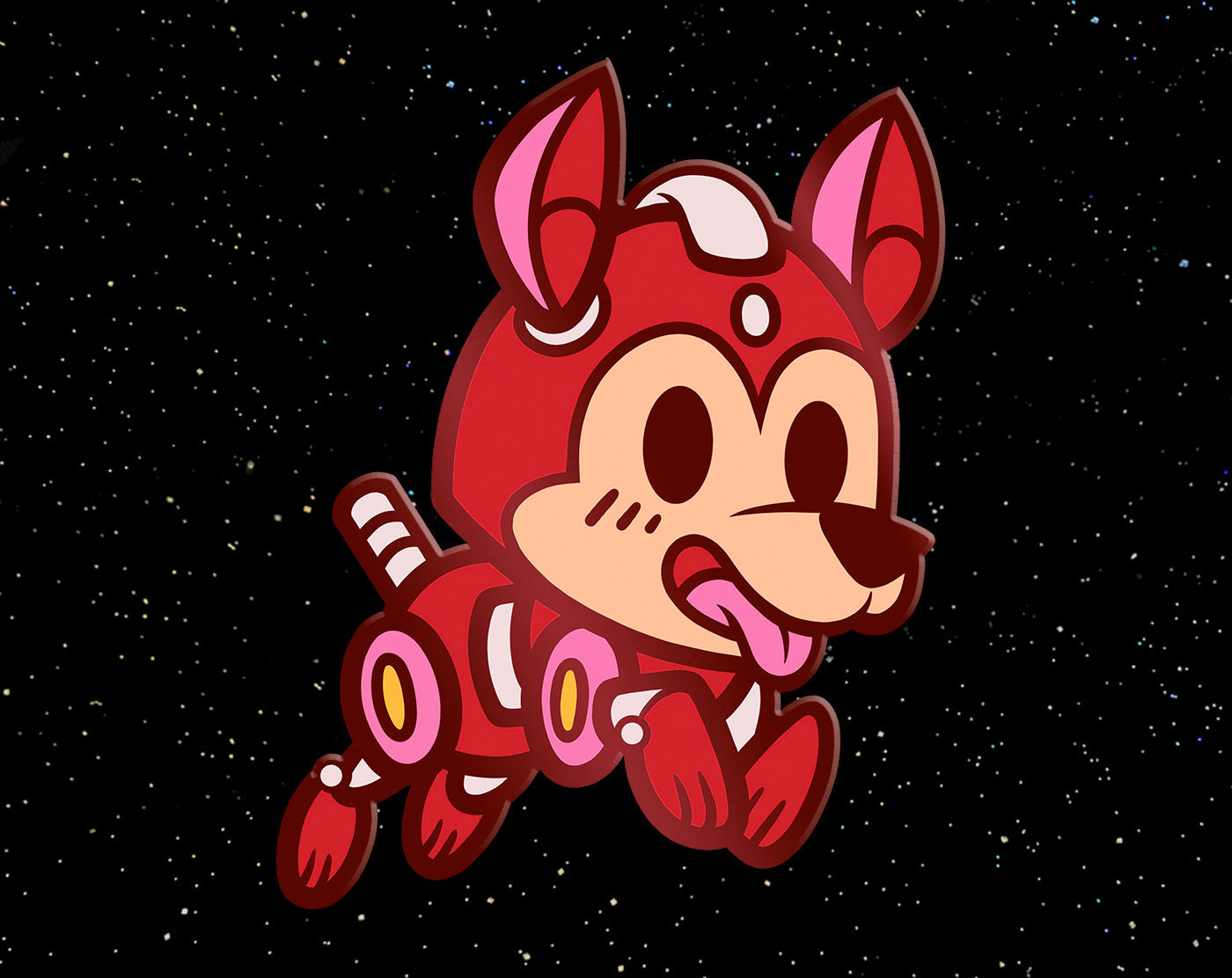 Rush Enamel Pin