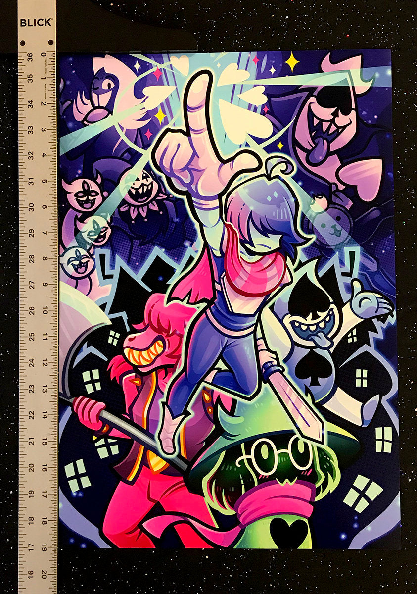 DELTARUNE (13"x19" Print)