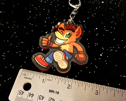 Sly Cooper 2.5" Acrylic Charm