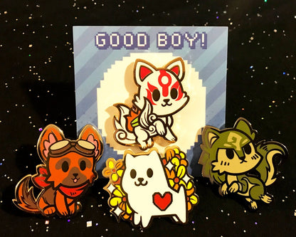 Dogmeat Enamel Pin
