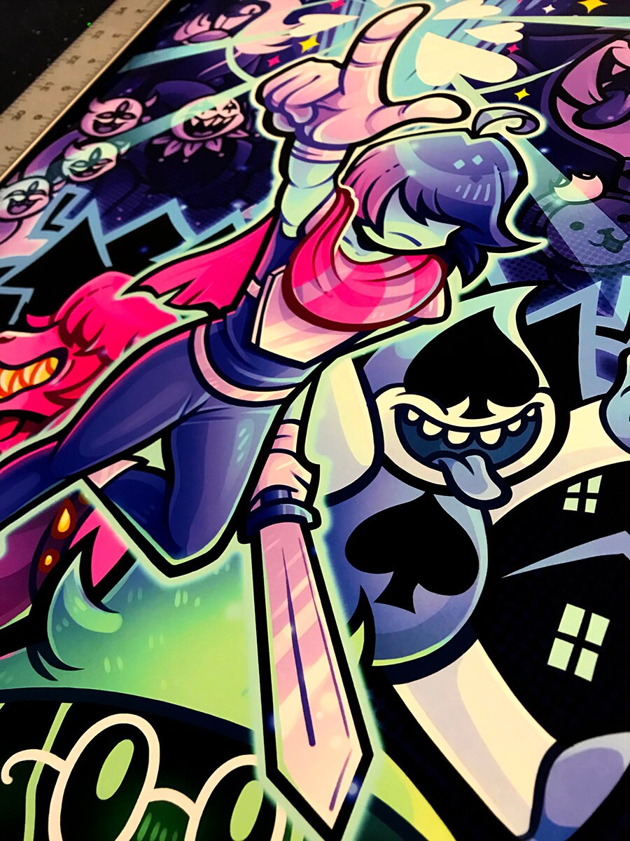 DELTARUNE (13"x19" Print)