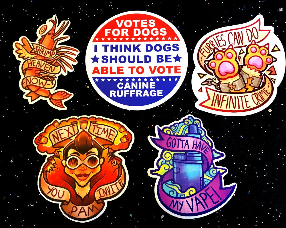 MBMBAM Stickers