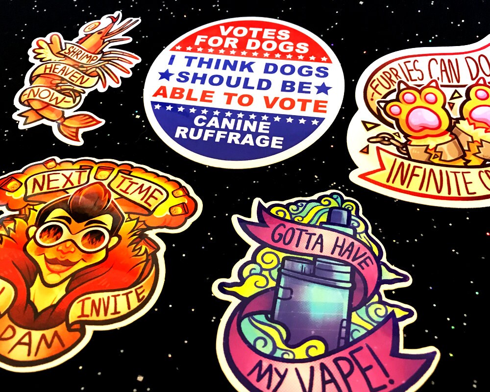 MBMBAM Stickers