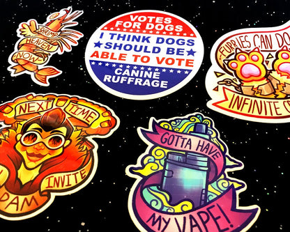 MBMBAM Stickers