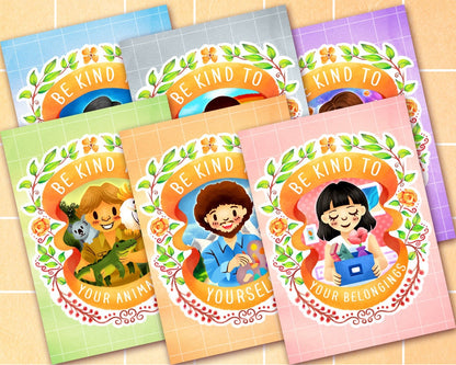 Be Kind 5"x7" Mini-Print Set