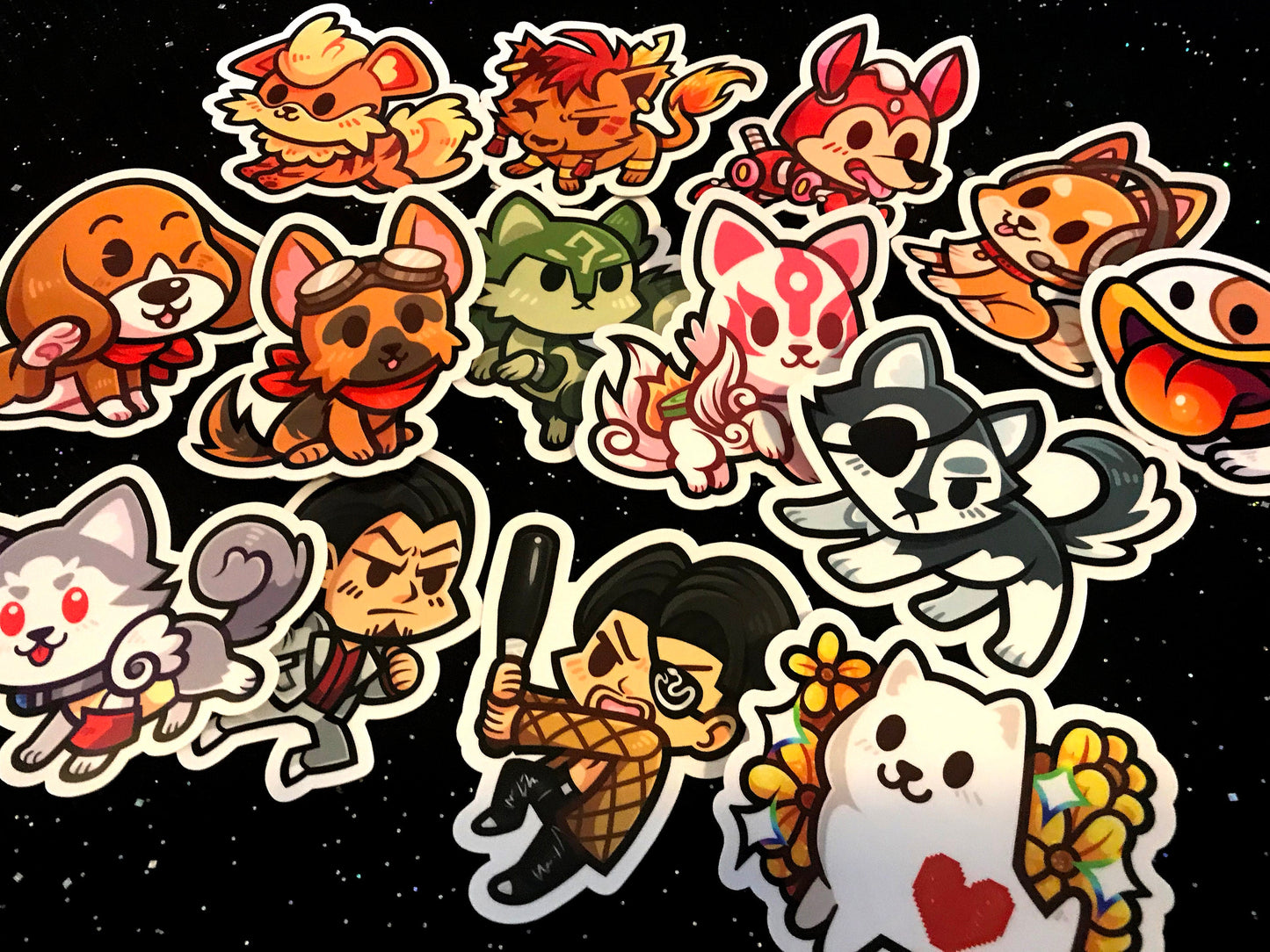 Game Dog Stickers