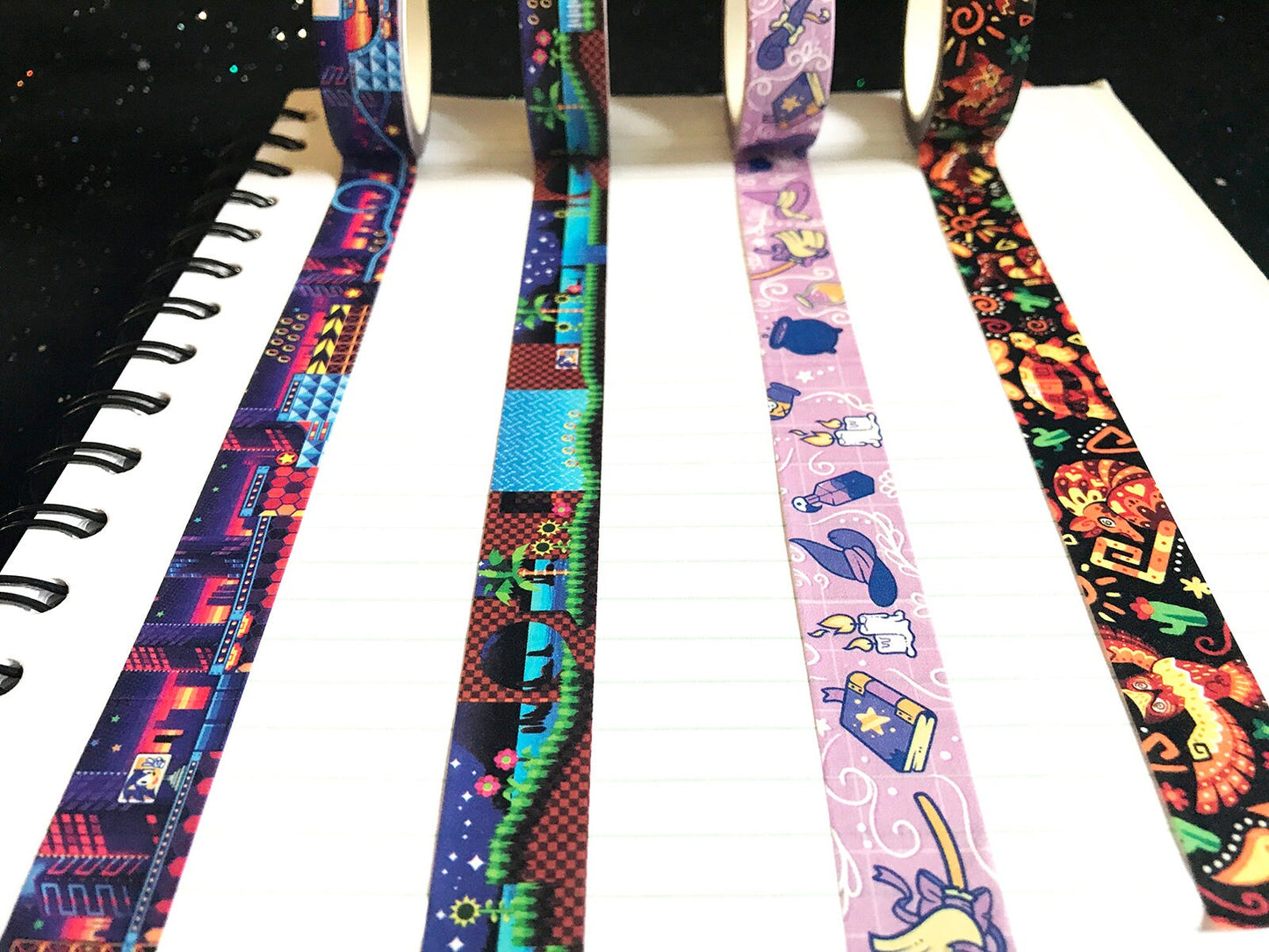 Neon Loops Washi Tape