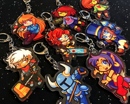 Frisk/Chara 2.5" Acrylic Charm