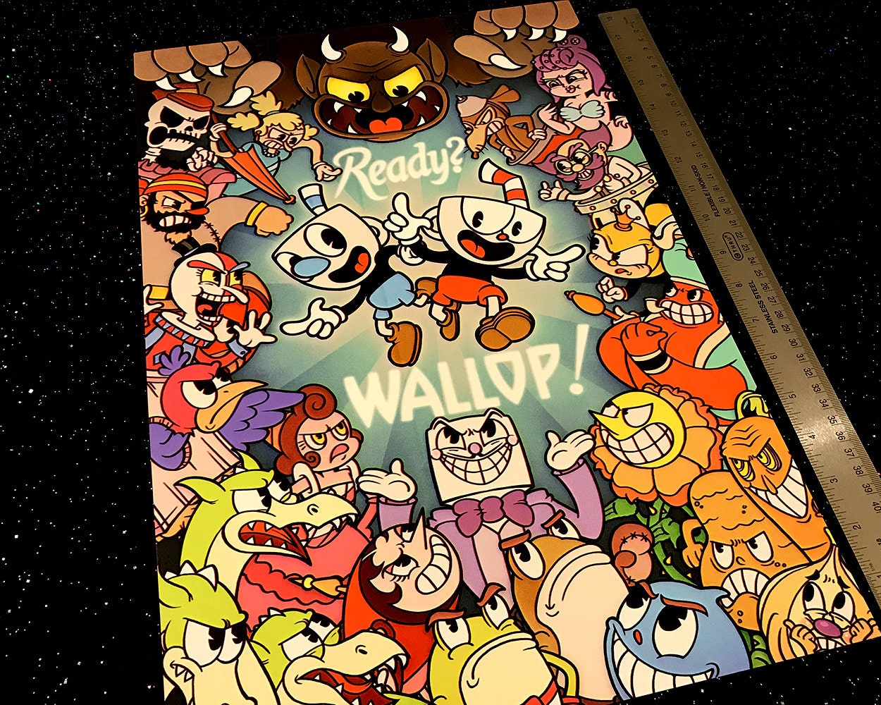 Ready? Wallop! (13"x19" Print)
