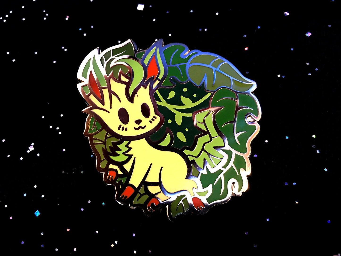 Leafeon Enamel Pin