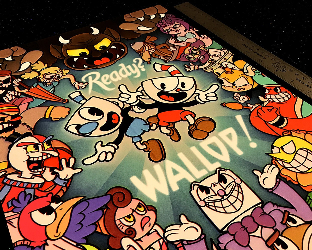 Ready? Wallop! (13"x19" Print)