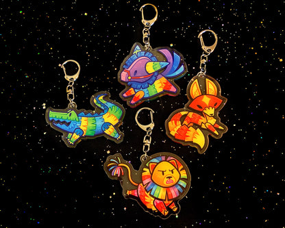 Piñata Pals 2.5" Acrylic Charms