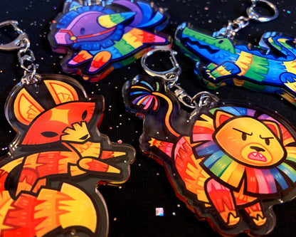 Piñata Pals 2.5" Acrylic Charms
