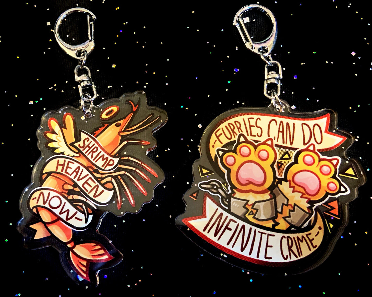 MBMBAM 2.5" Acrylic Charms