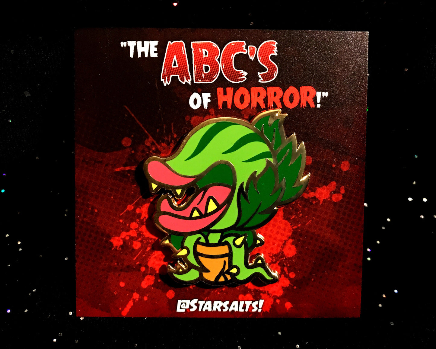 Audrey 2 Enamel Pin