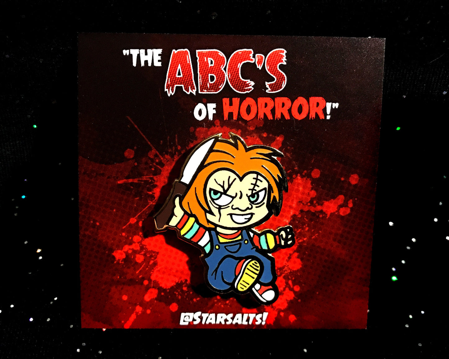 Chucky Enamel Pin