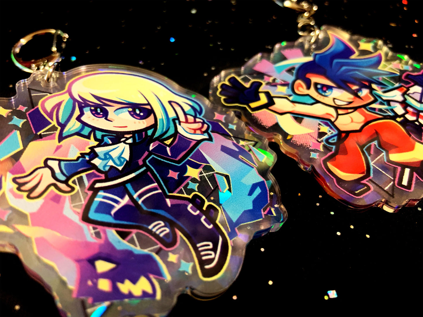 Promare 2.5" Acrylic Charms