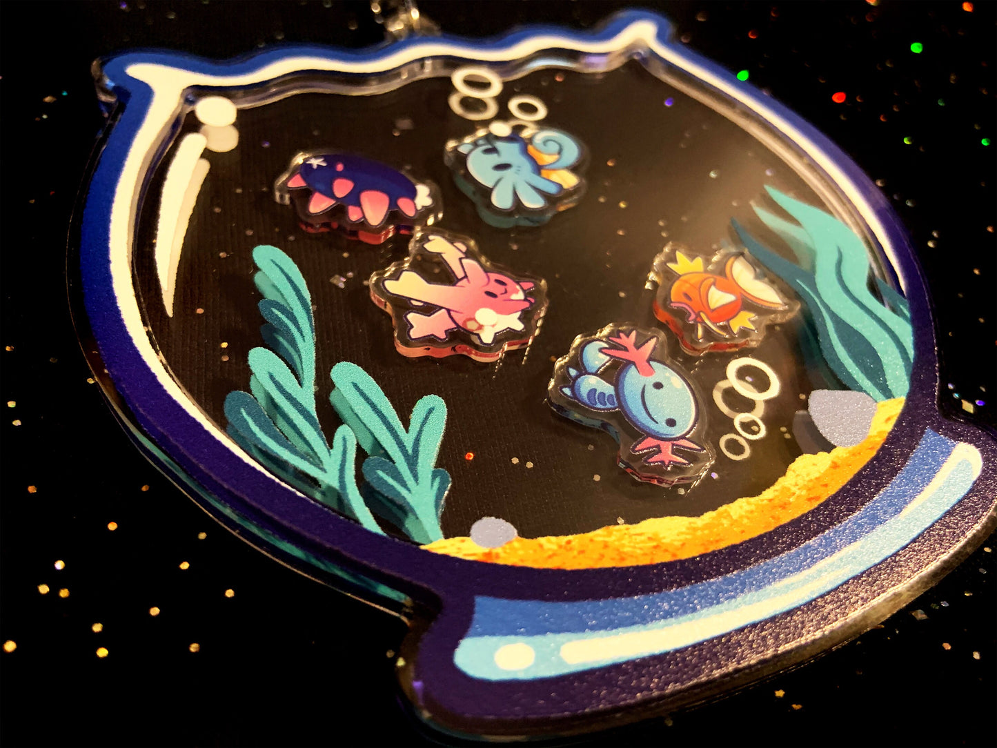 Poke'Bowl 4" Shaker Charm