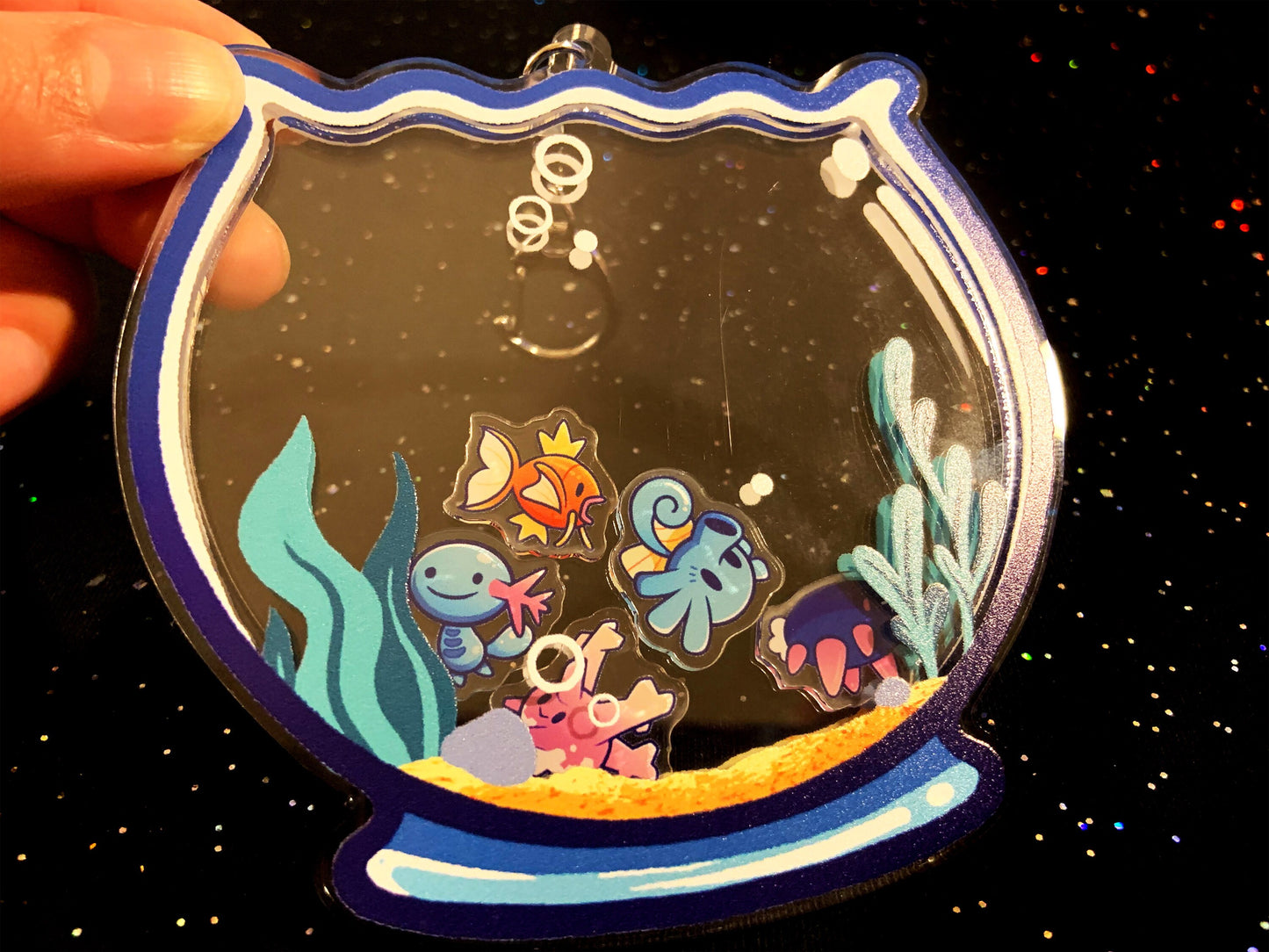 Poke'Bowl 4" Shaker Charm