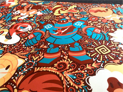 Earth Power Jumbo Desk Mat