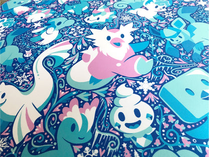 Aurora Beam Jumbo Desk Mat