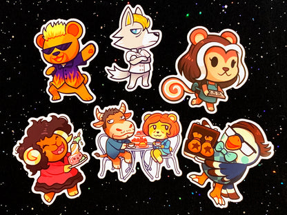 Food Crossing Stickers