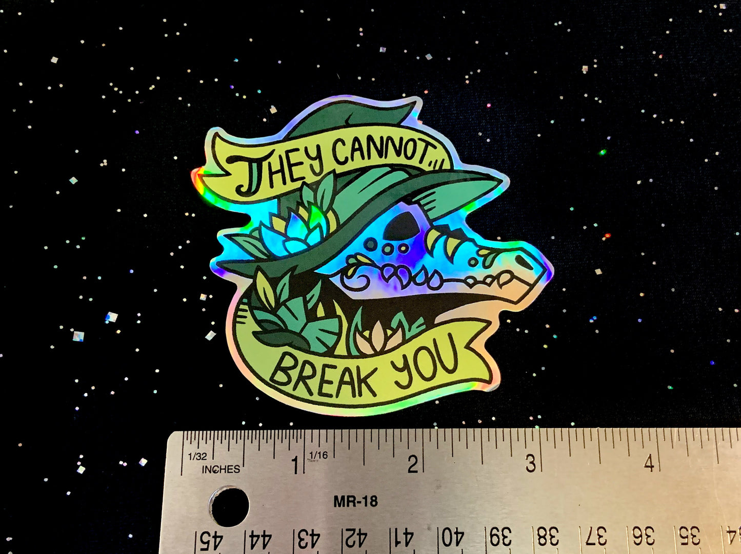 Familiar Feelings Holographic Stickers