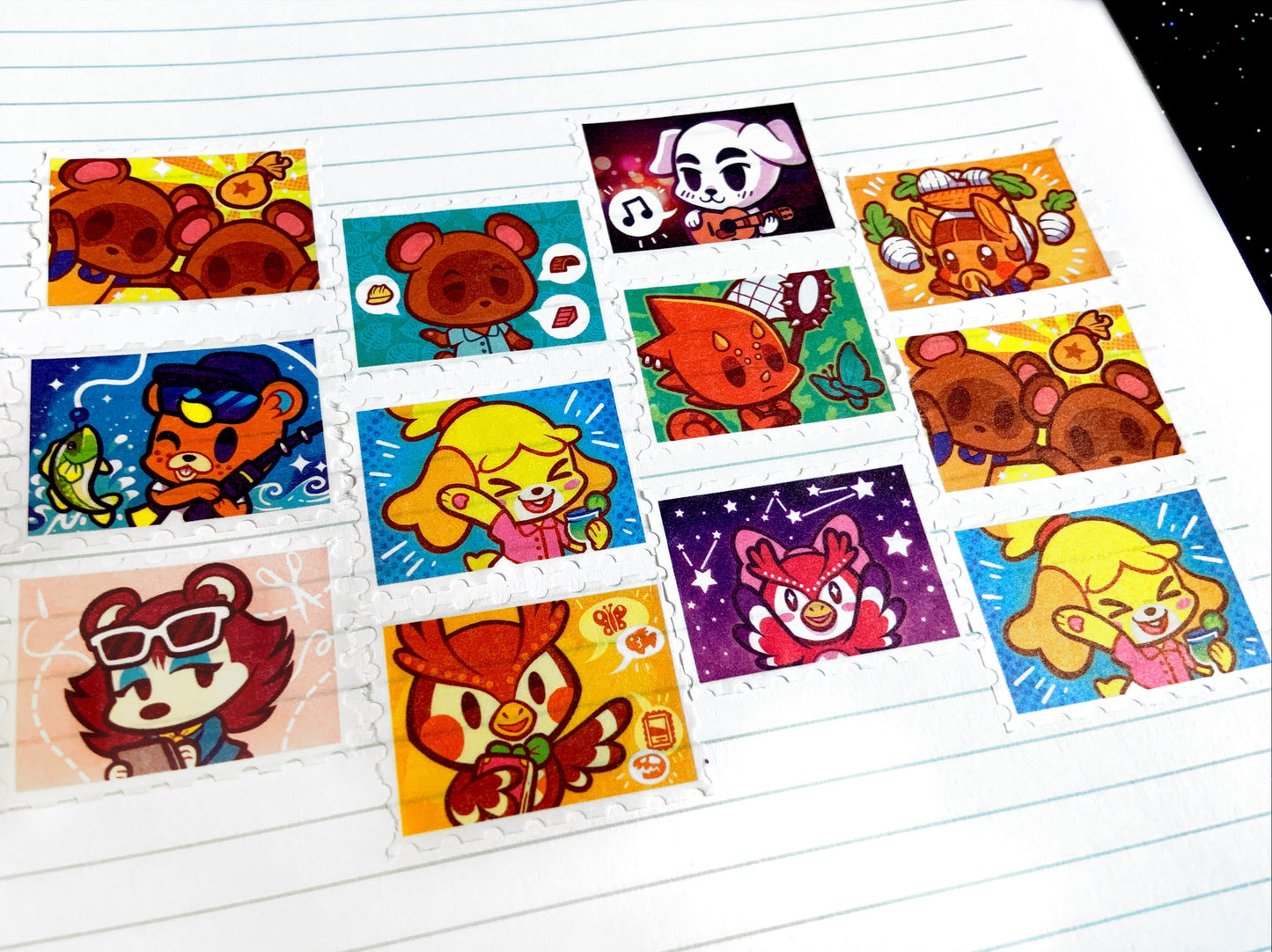 Animal Crossing Stamp Washi Tape