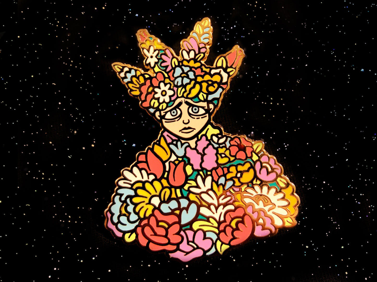 Midsommar Enamel Pin