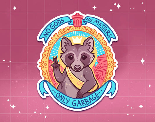 Dumpster Deity Sticker