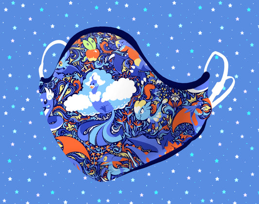 Clanging Scales Face Mask