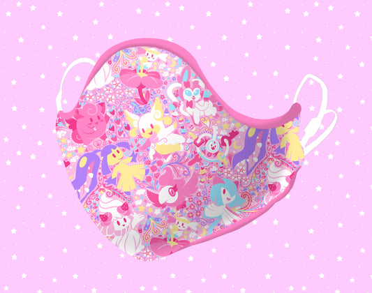 Fairy Pokemon Face Mask