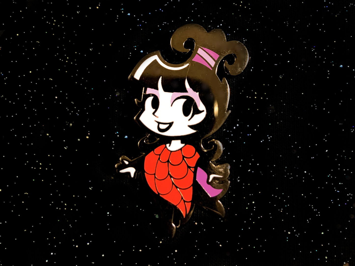 Lydia Enamel Pin