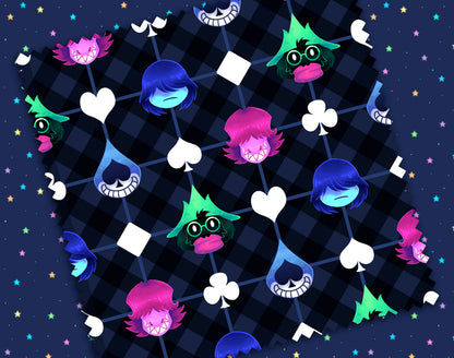 Deltarune Microfiber Cloth
