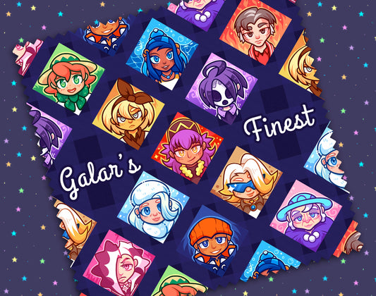 Galar Gym Leaders Microfiber Cloth