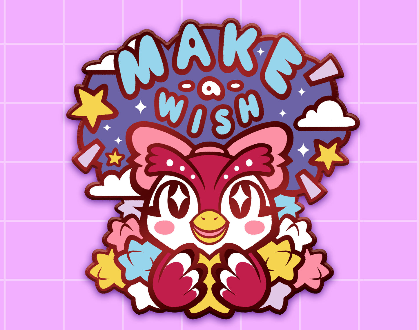 Celeste Enamel Pin