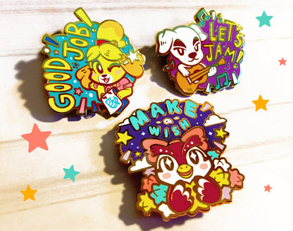 Isabelle Enamel Pin