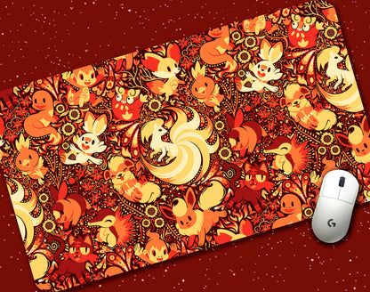 Blast Burn Jumbo Desk Mat