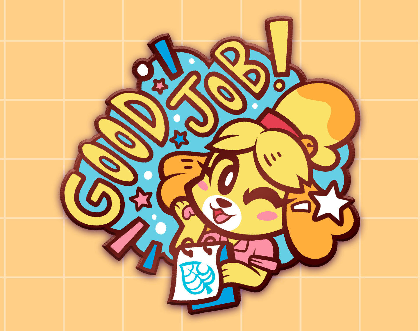 Isabelle Enamel Pin