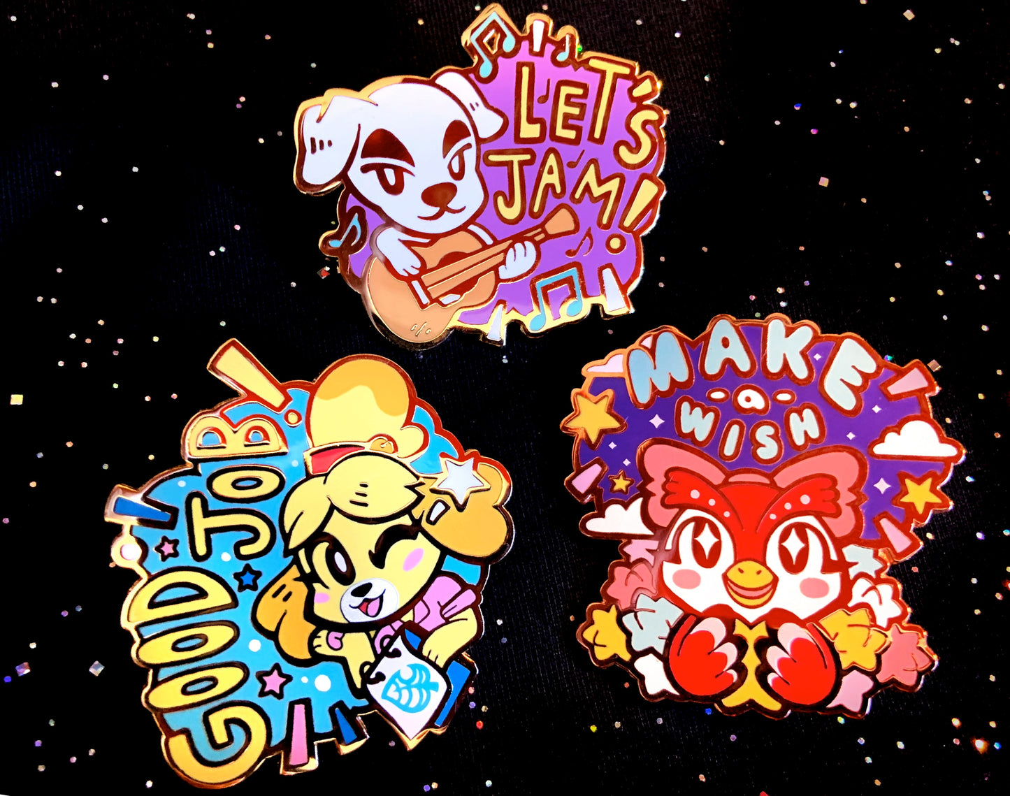 Isabelle Enamel Pin