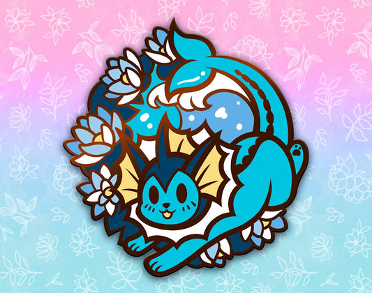 Vaporeon Enamel Pin