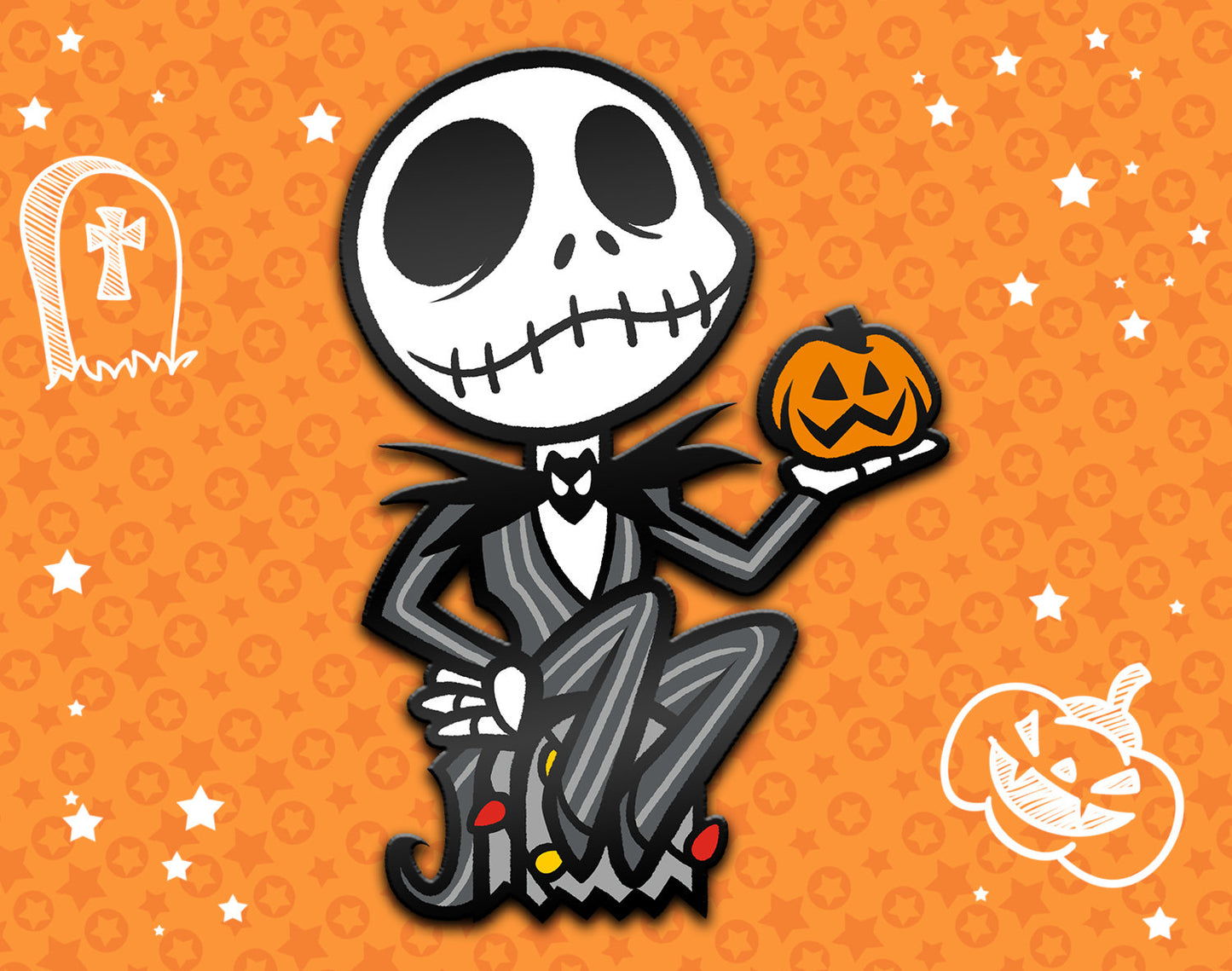 Jack Skellington Enamel Pin