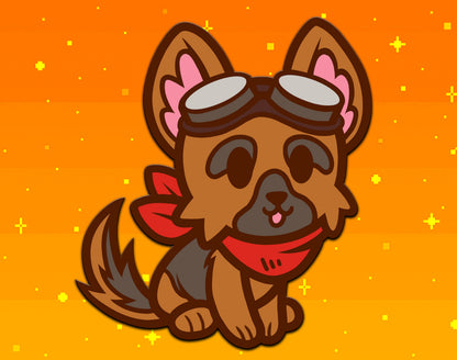 Dogmeat Enamel Pin