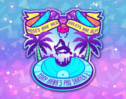Tony Hawk's Pro-Valentine (Holo) Sticker