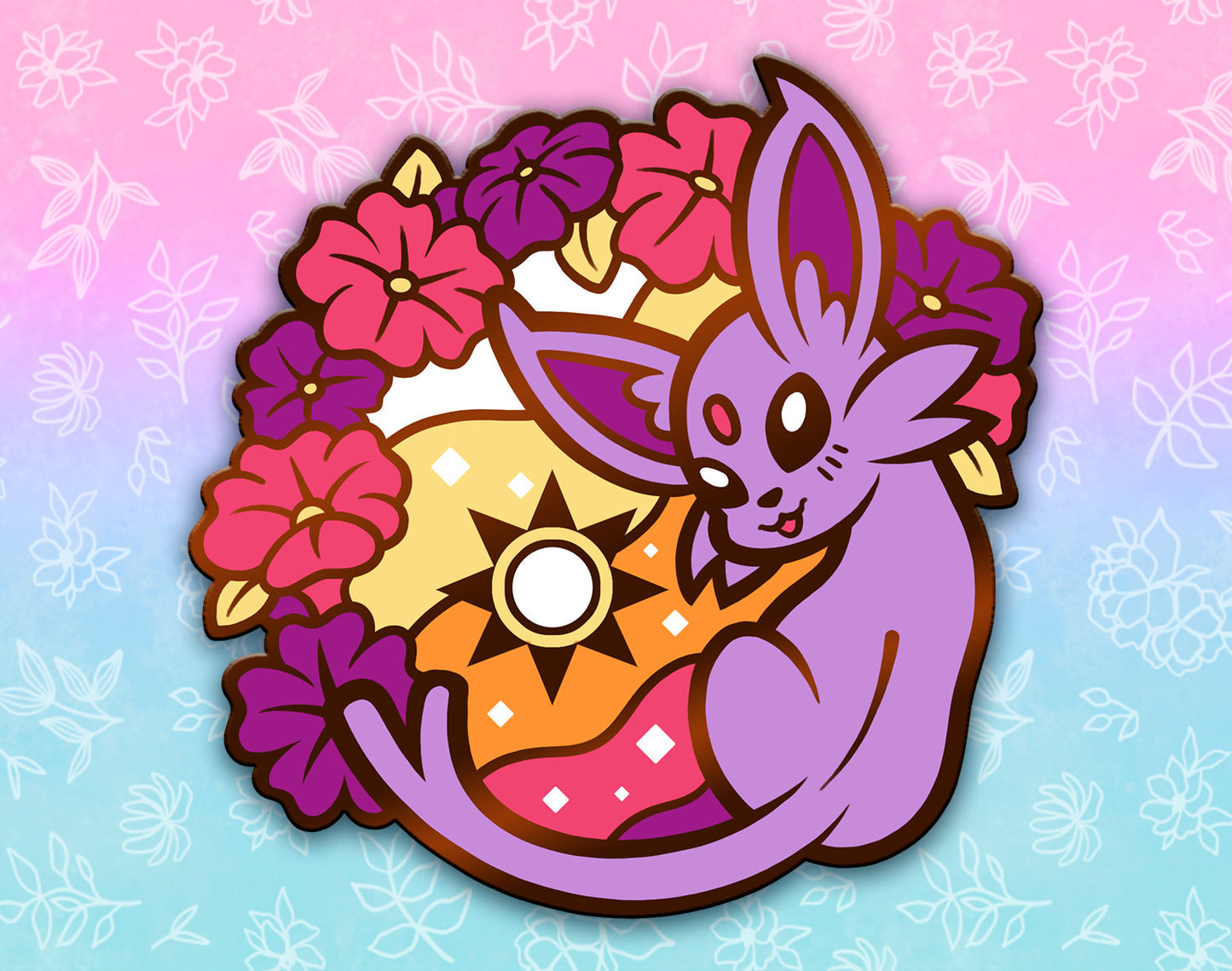 Espeon Enamel Pin