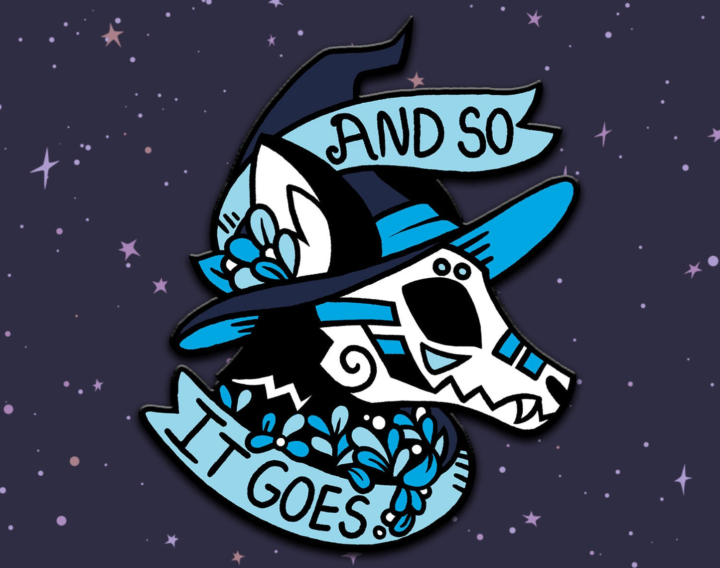 Familiar Feelings "Fox" Enamel Pin