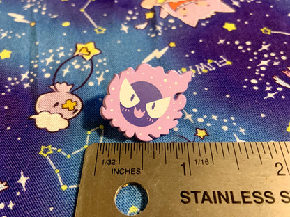 Shiny Pumpkaboo Dyed Enamel Pin