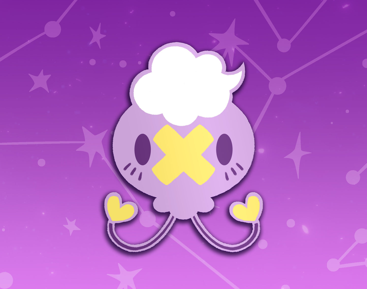 Drifloon Dyed Enamel Pin